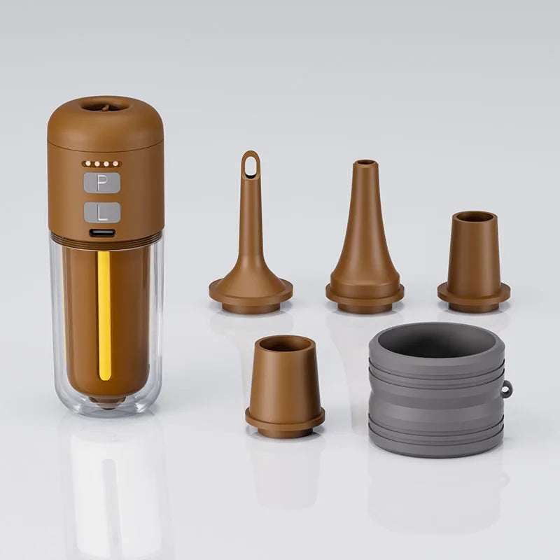 AirGo™ Portable Air Pump & Travel Light