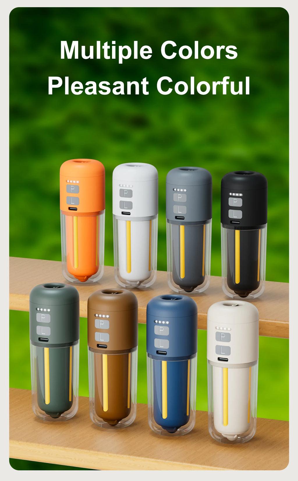 AirGo™ Portable Air Pump & Travel Light