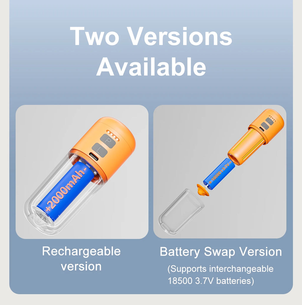 AirGo™ Portable Air Pump & Travel Light